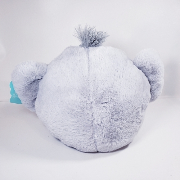 Hug Me Elephant 10" Stuffed Animal Plush Reversible - Grey & Pink - 'Ellie' NEW - Picture 5 of 12
